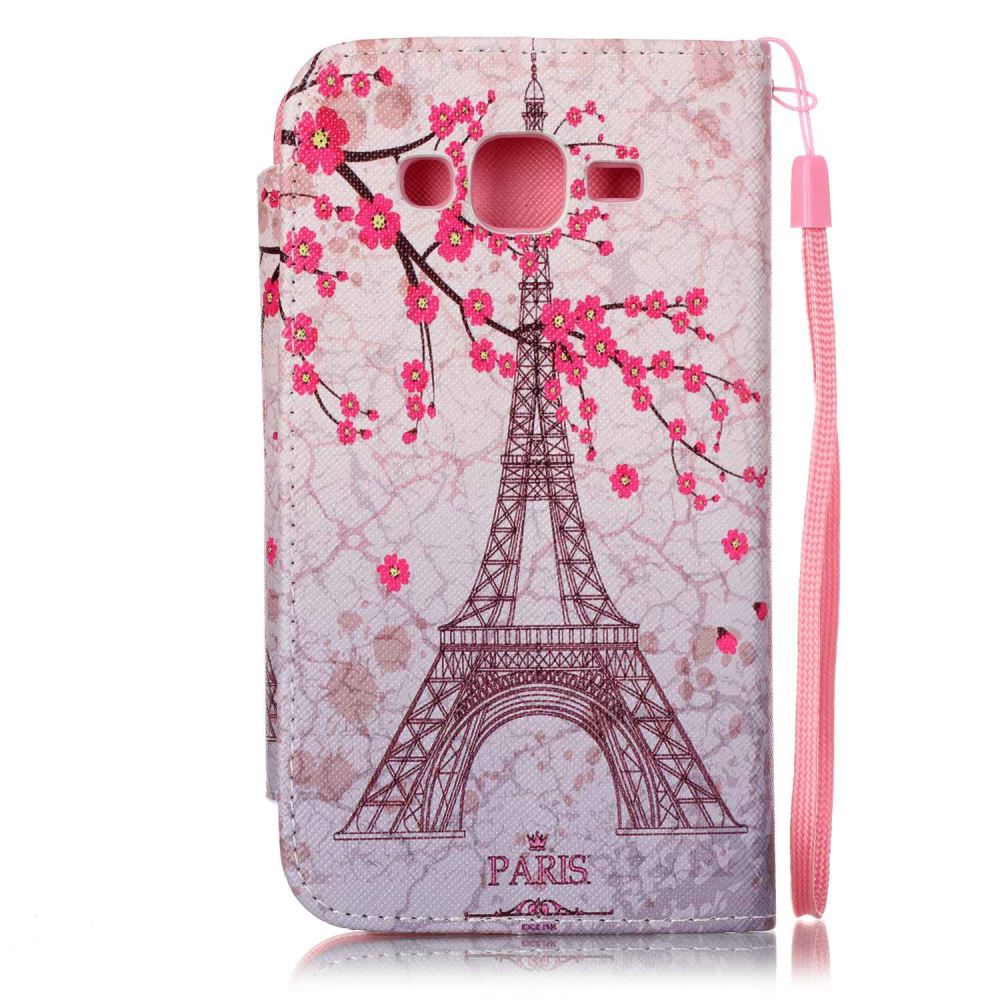 Samsung Galaxy J5 case wallet leather case printed