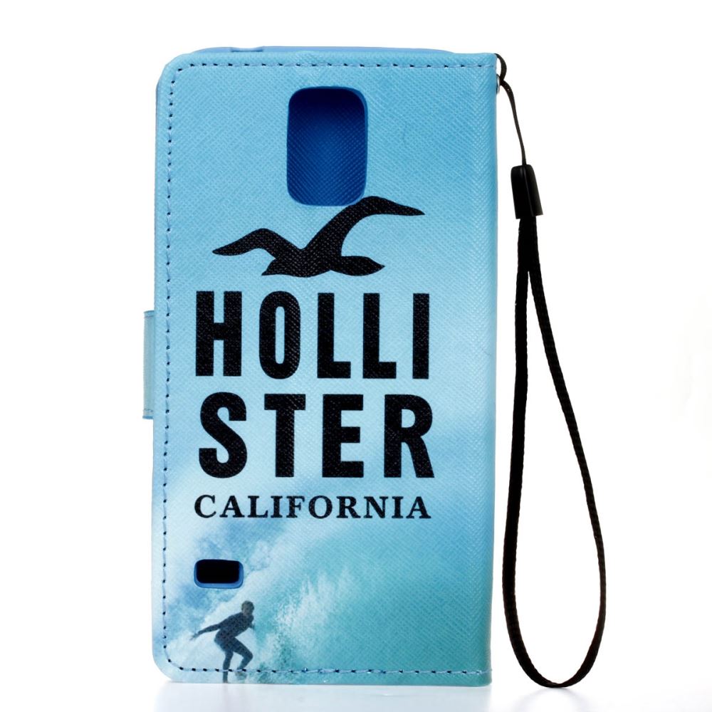 Galaxy S5 case wallet leather case printed