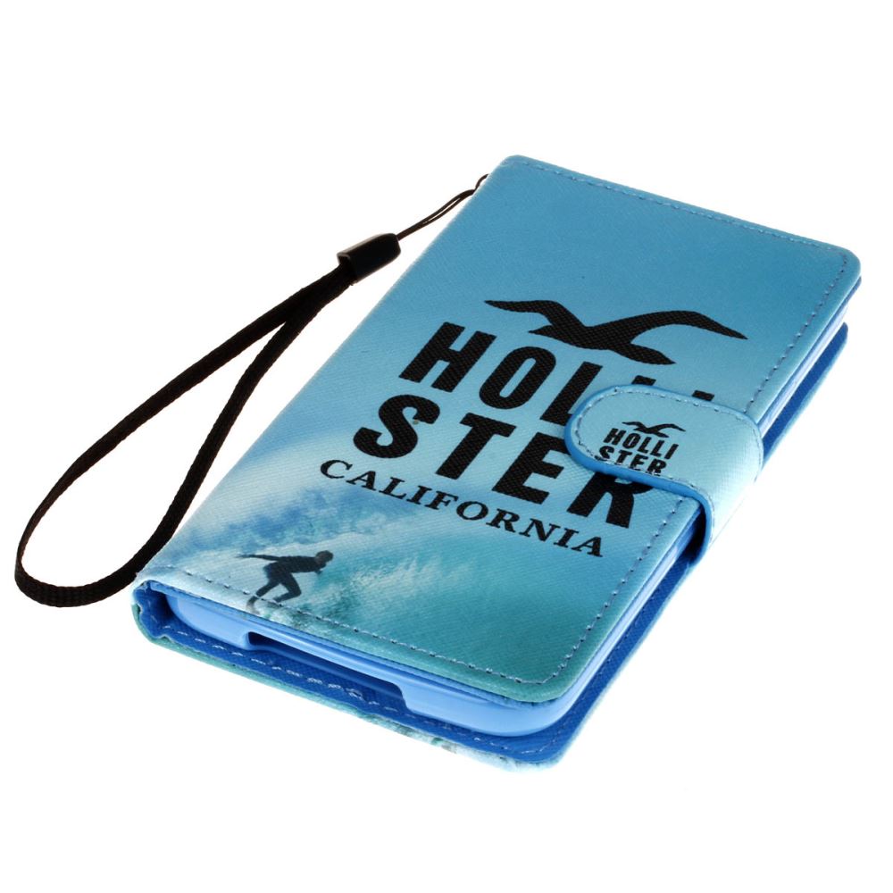 Galaxy S5 case wallet leather case printed