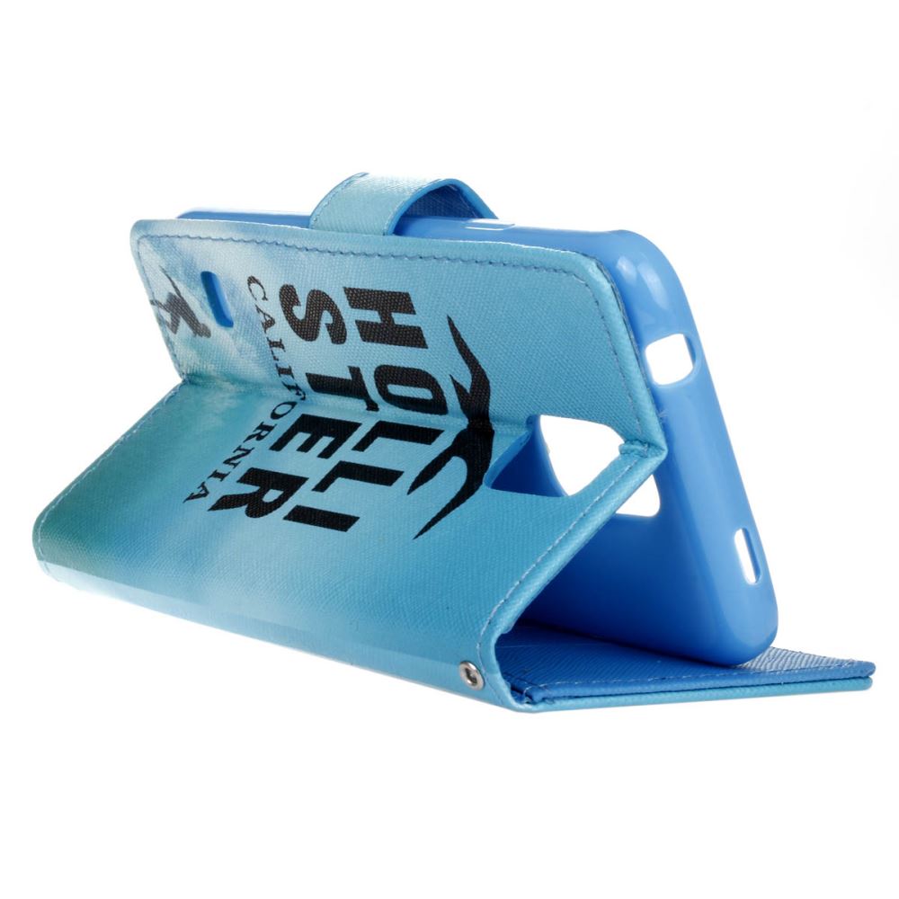 Galaxy S5 case wallet leather case printed
