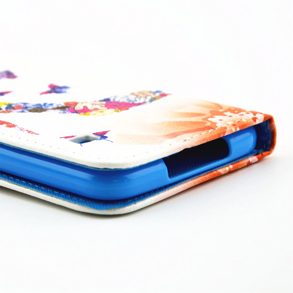 Galaxy S5 case wallet leather case printed