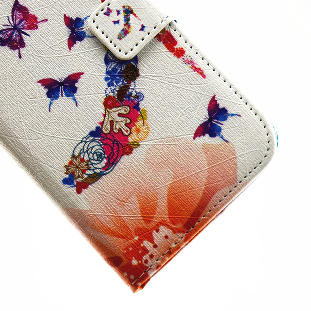 Galaxy S5 case wallet leather case printed