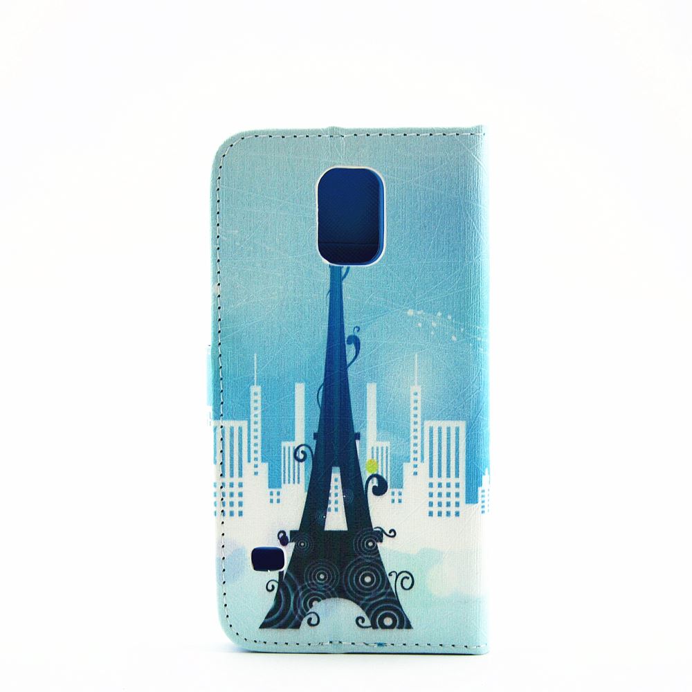Galaxy S5 case wallet leather case printed