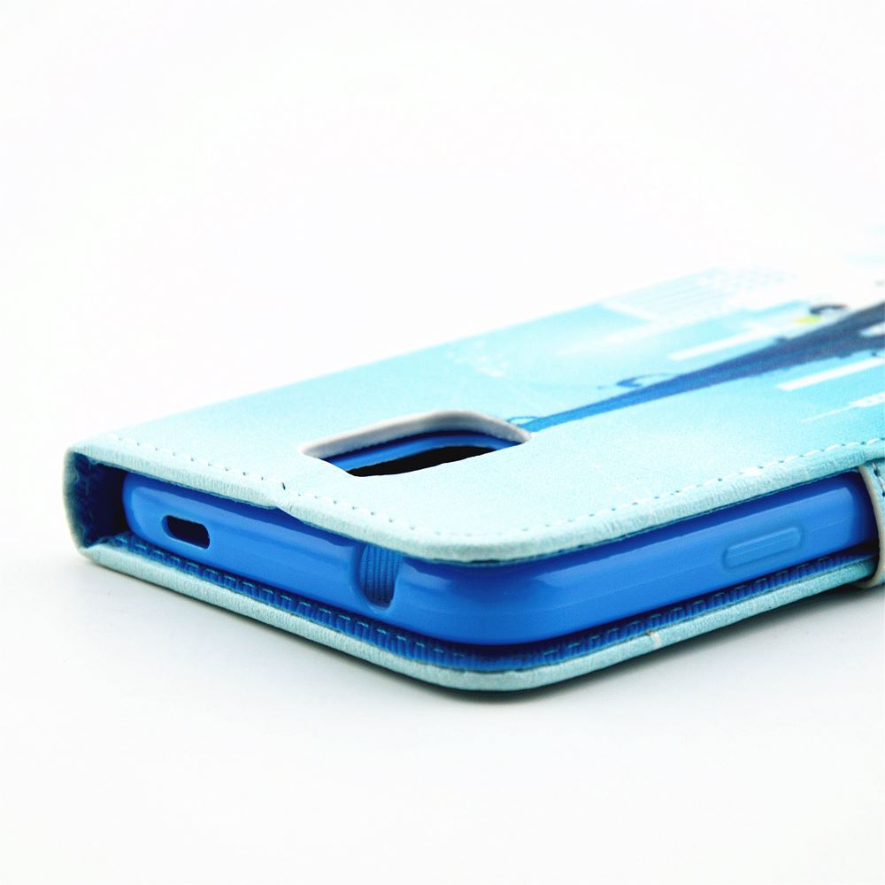 Galaxy S5 case wallet leather case printed