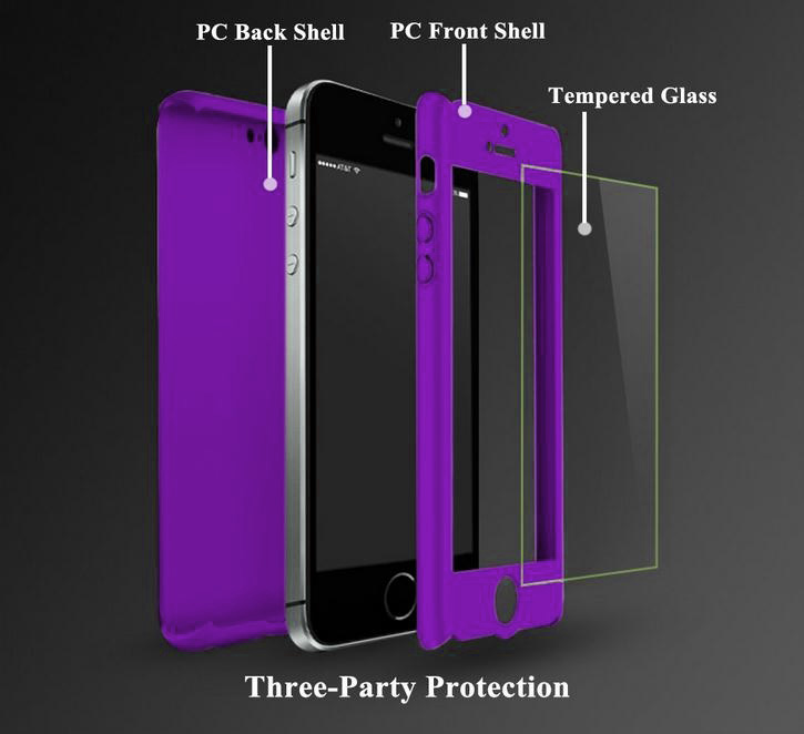 iPhone 5 5s SE case impact proof full body case