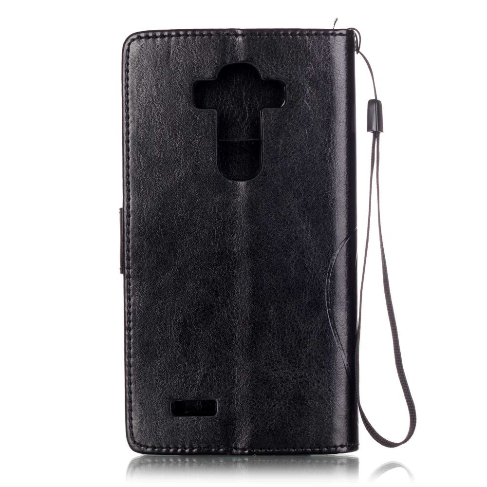 LG G4 Premium Embossing wallet leather flip case