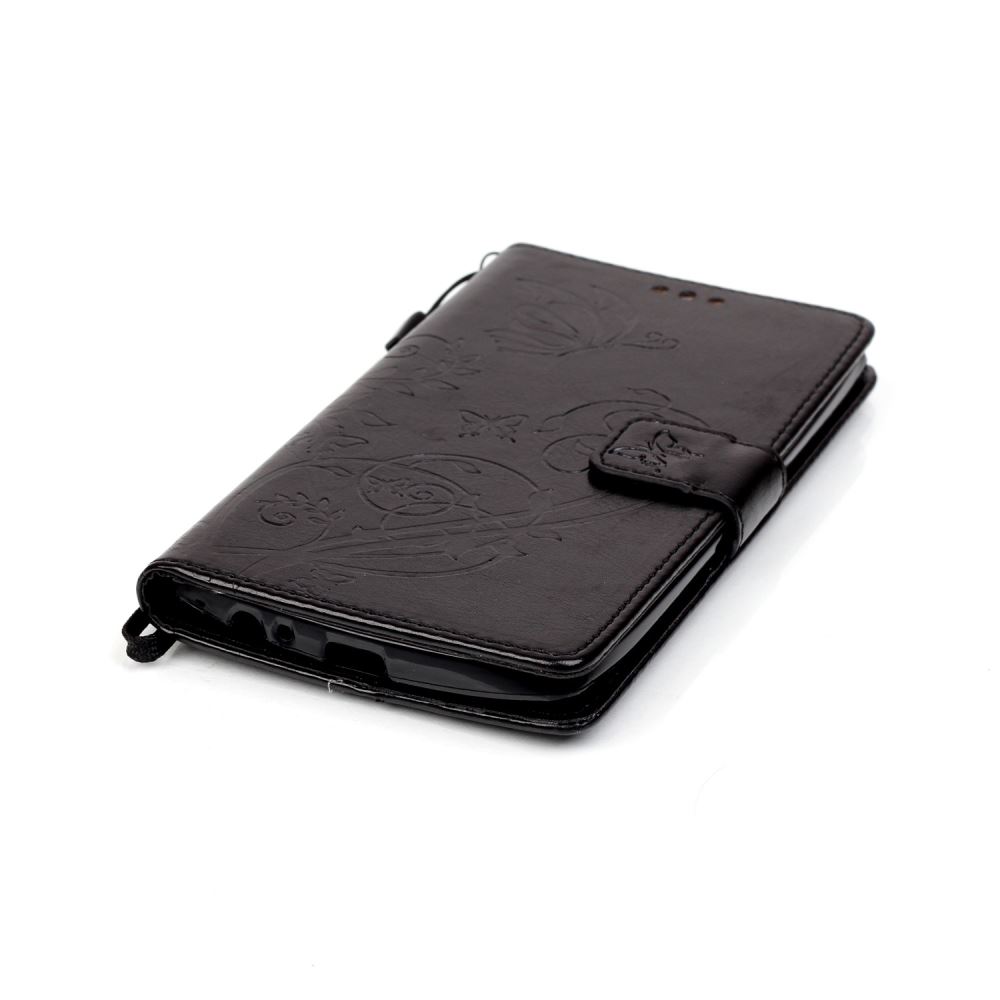 LG G4 Premium Embossing wallet leather flip case