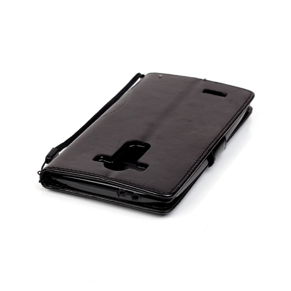 LG G4 Premium Embossing wallet leather flip case