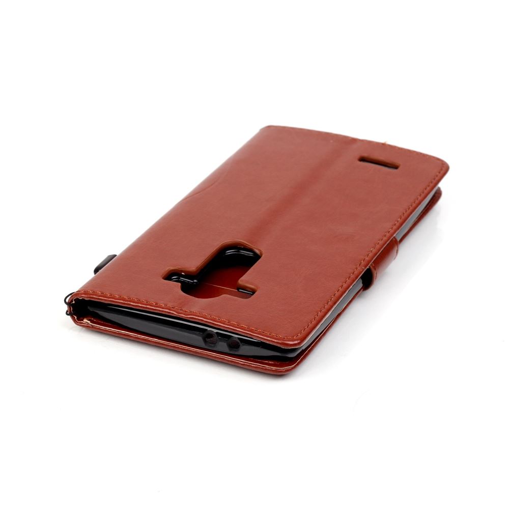 LG G4 Premium Embossing wallet leather flip case