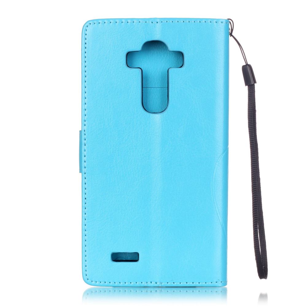 LG G4 Premium Embossing wallet leather flip case