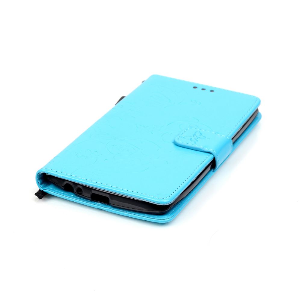 LG G4 Premium Embossing wallet leather flip case