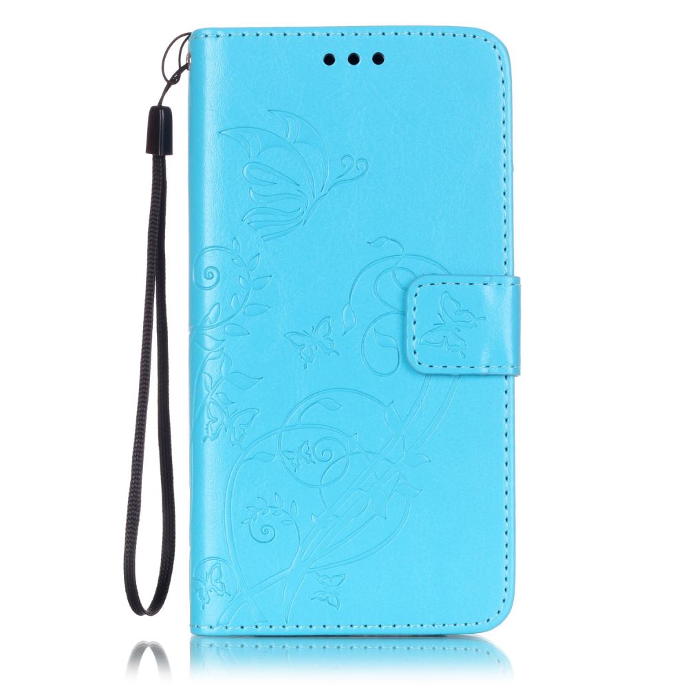 HUAWEI Y6 Premium Embossing wallet leather case
