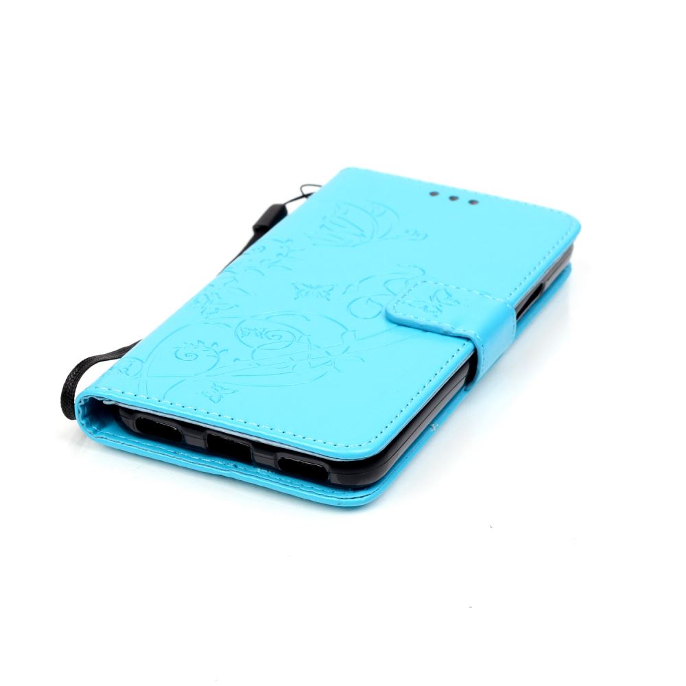 HUAWEI Y6 Premium Embossing wallet leather case
