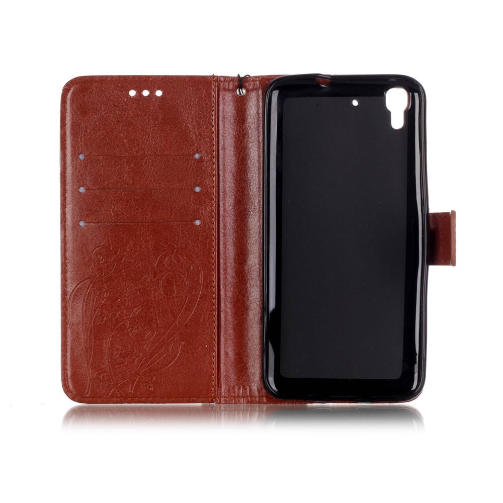 HUAWEI Y6 Premium Embossing wallet leather case HUAWEI Y6 Premium Embossing wallet leather case