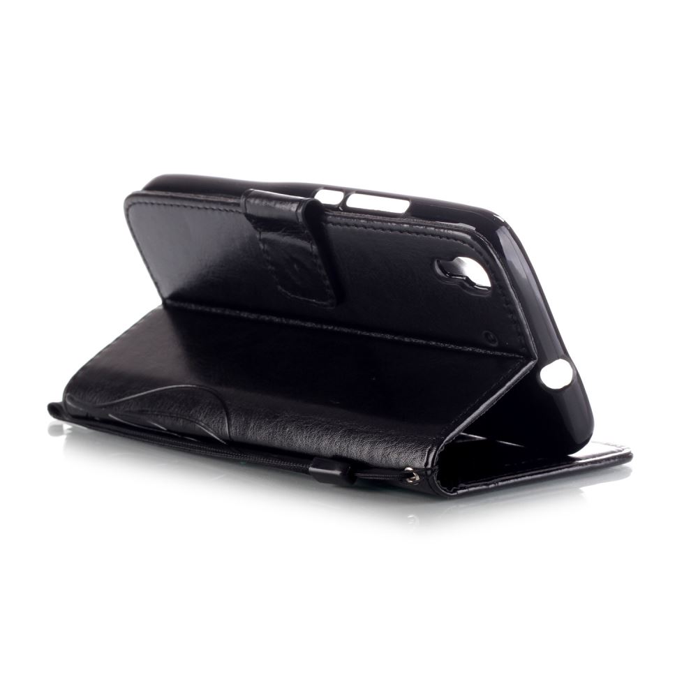 HUAWEI Y6 Premium Embossing wallet leather case