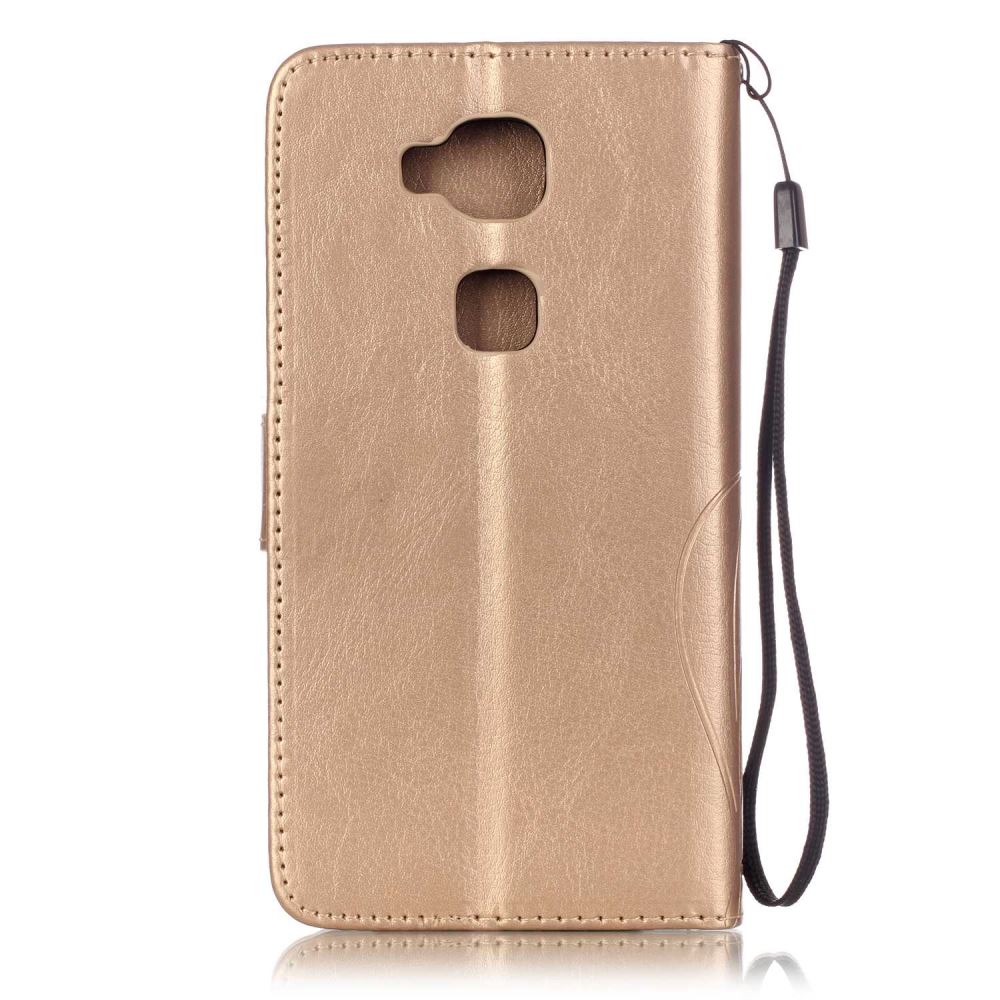 HUAWEI G8 Premium Embossing wallet leather case