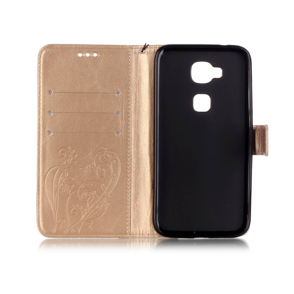 HUAWEI G8 Premium Embossing wallet leather case