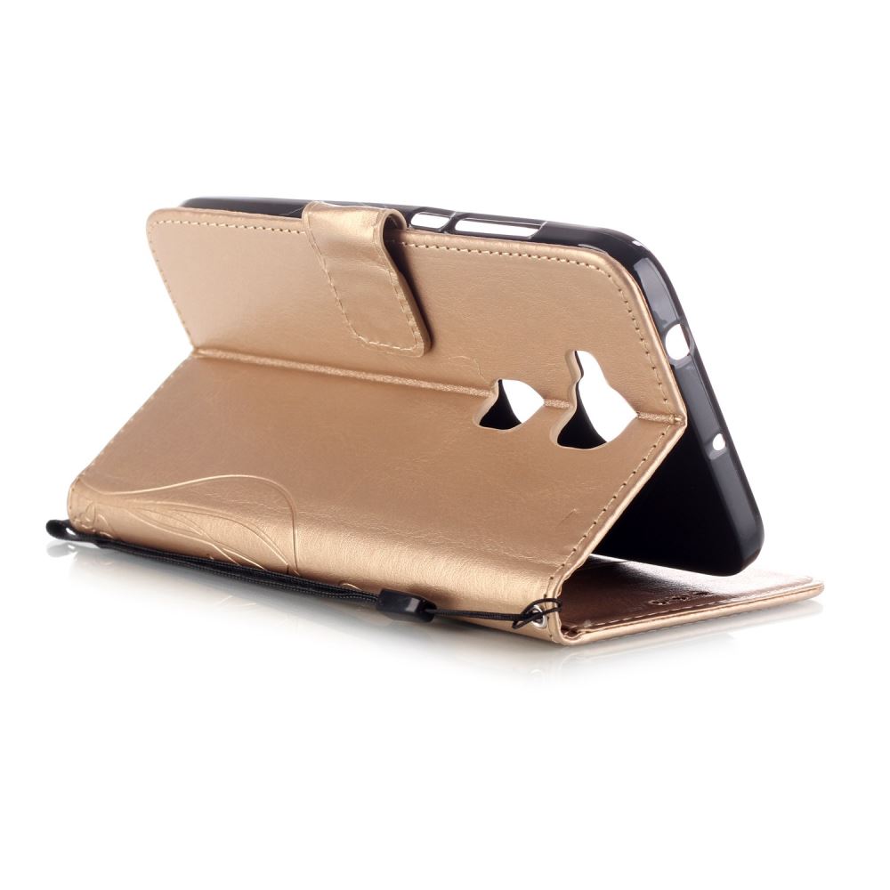 HUAWEI G8 Premium Embossing wallet leather case