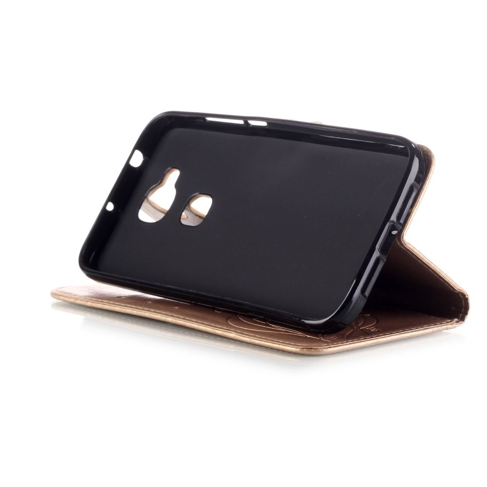 HUAWEI G8 Premium Embossing wallet leather case