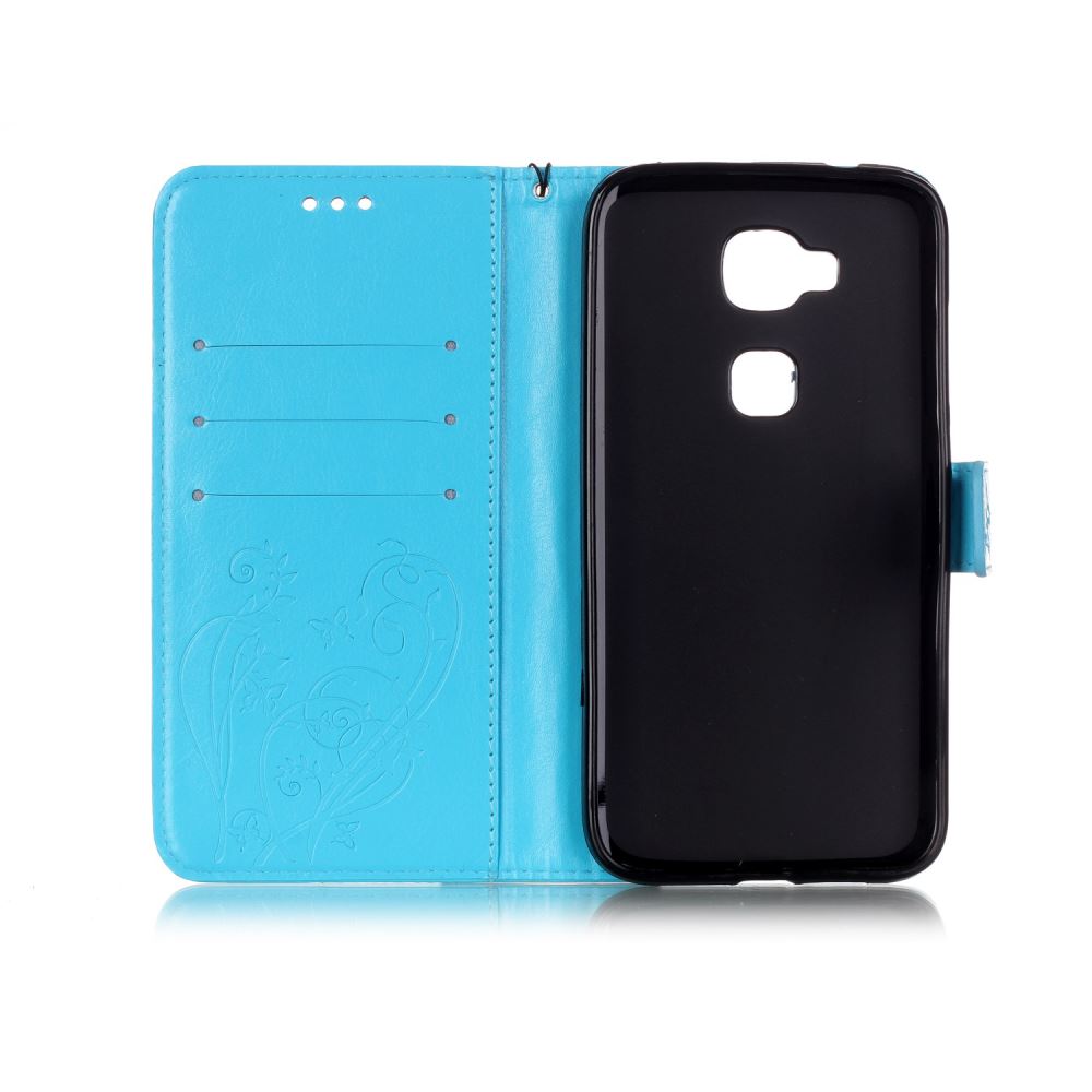 HUAWEI G8 Premium Embossing wallet leather case