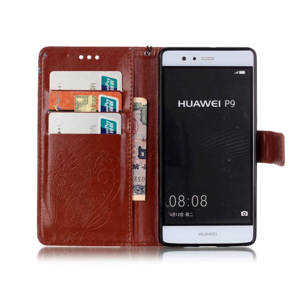 HUAWEI P9 Premium Embossing wallet leather case HUAWEI P9 Premium Embossing wallet leather case
