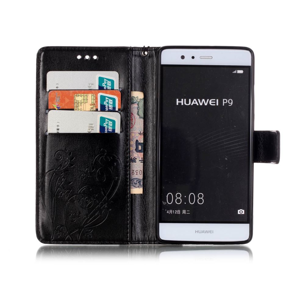 HUAWEI P9 Premium Embossing wallet leather case