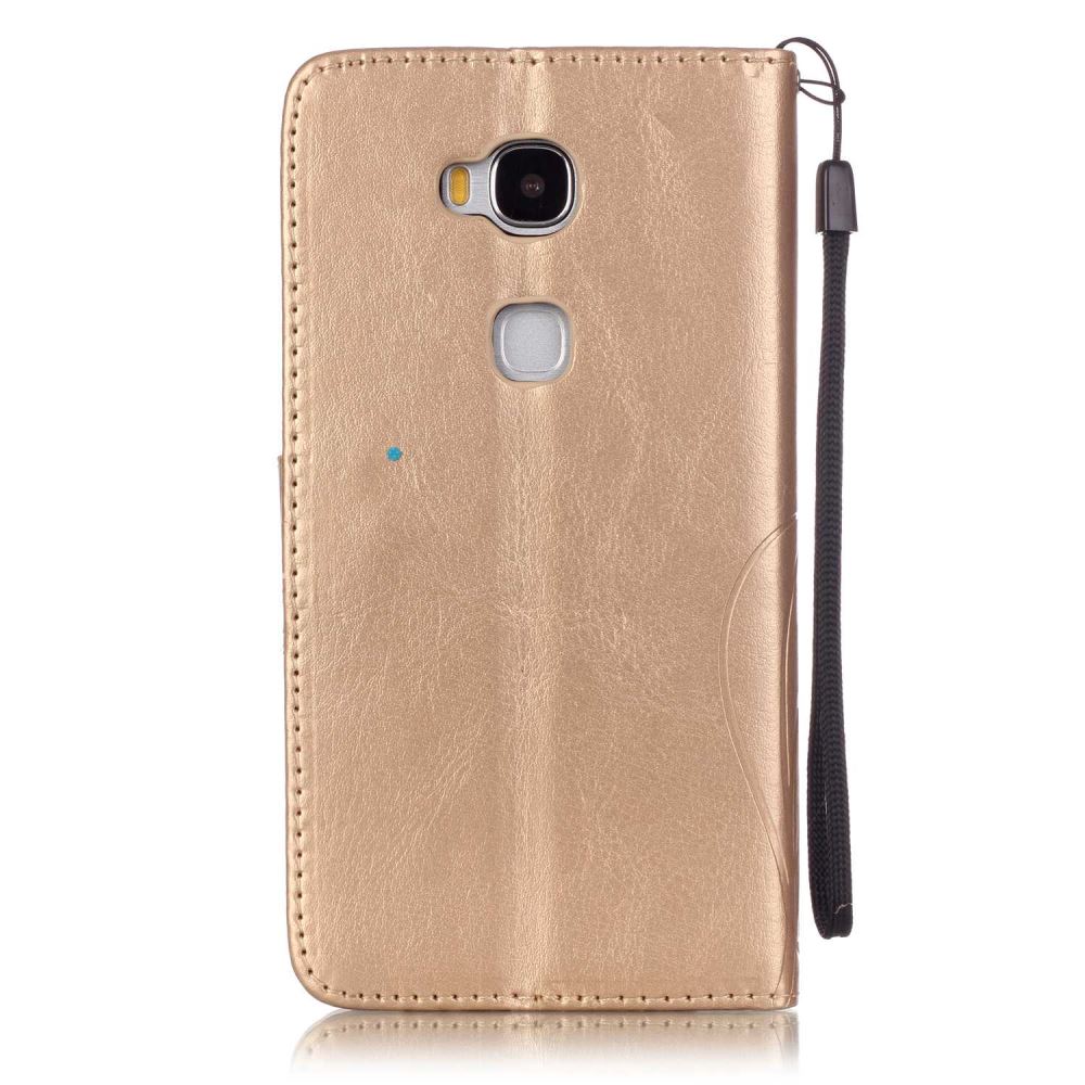 HUAWEI Honor 5X case HUAWEI GR5 case Premium Embossing wallet leather case