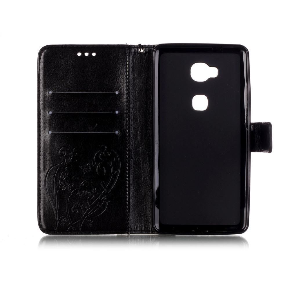 HUAWEI Honor 5X case HUAWEI GR5 case Premium Embossing wallet leather case
