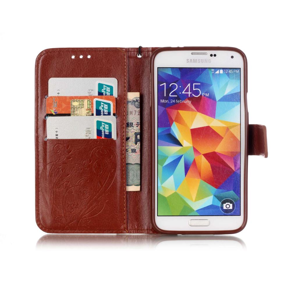 Galaxy S5 Premium Embossing wallet leather case Galaxy S5 Premium Embossing wallet leather case