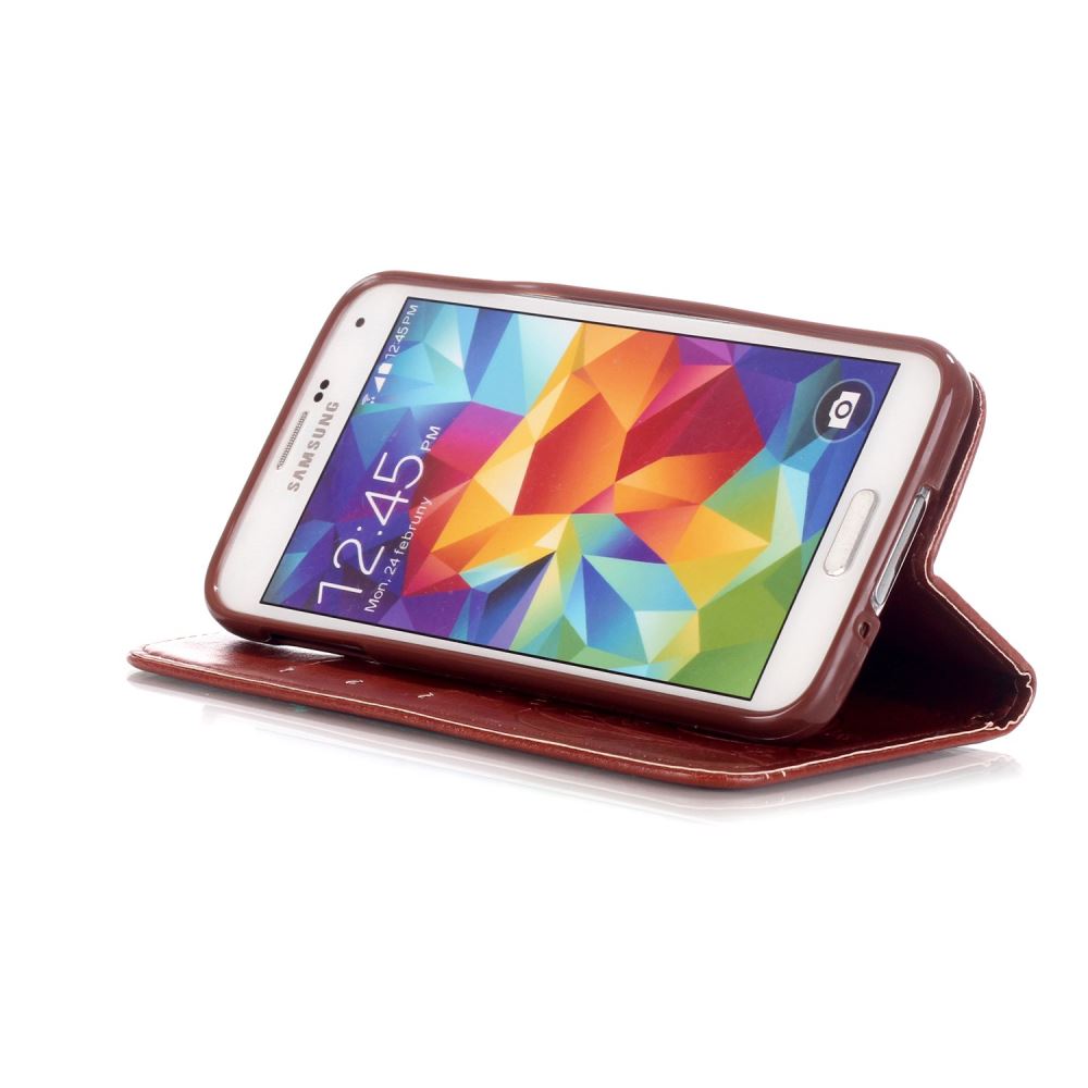 Galaxy S5 Premium Embossing wallet leather case Galaxy S5 Premium Embossing wallet leather case