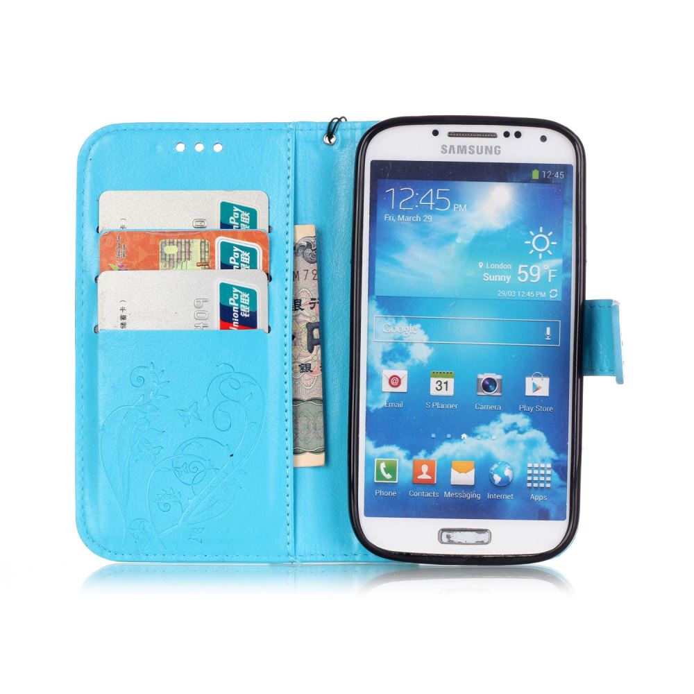 Galaxy S4 Mini Premium wallet leather case