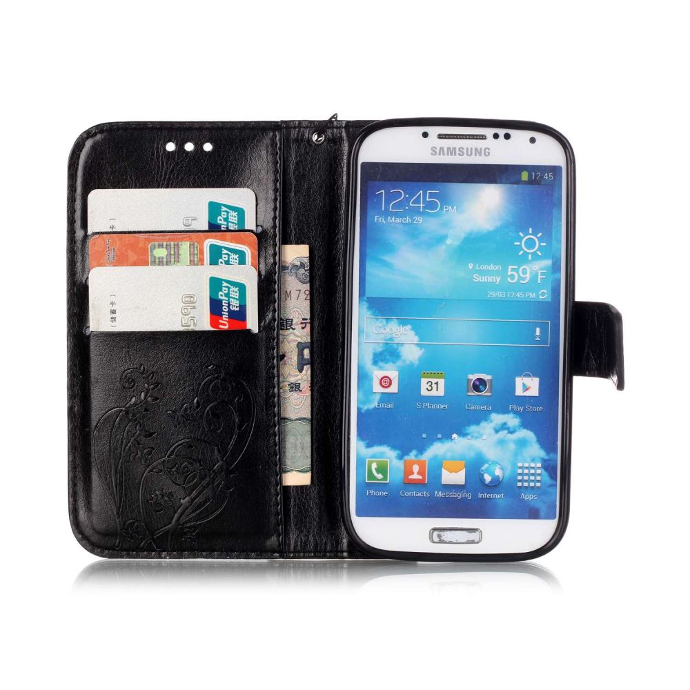 Galaxy S4 Mini Premium wallet leather case
