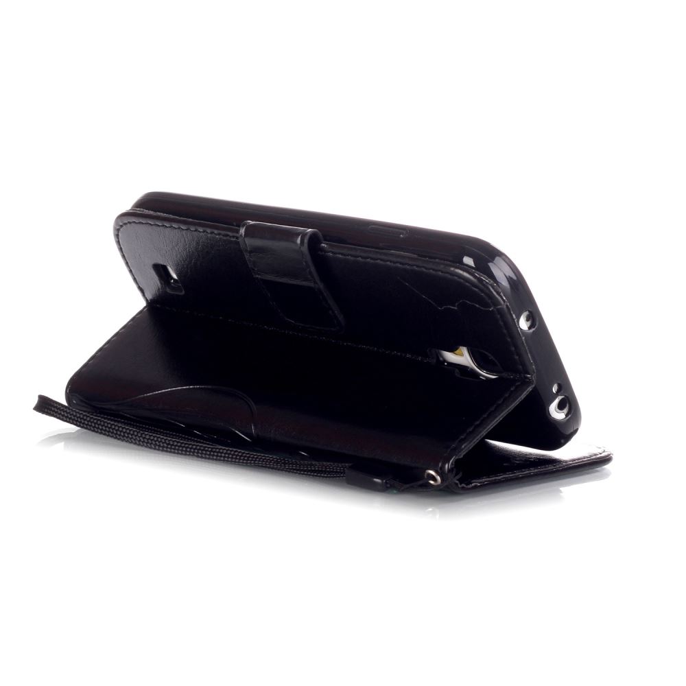 Galaxy S4 Mini Premium wallet leather case