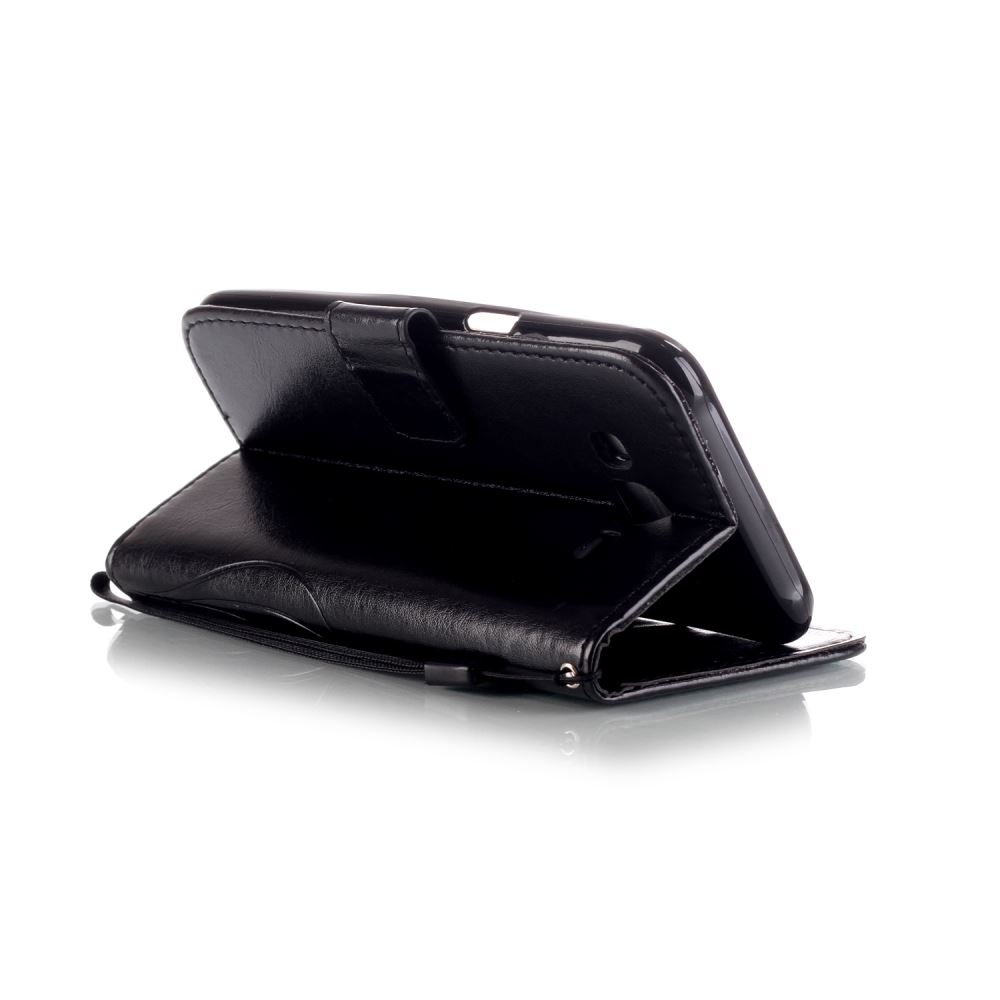 Galaxy J5 Premium Embossing wallet leather case