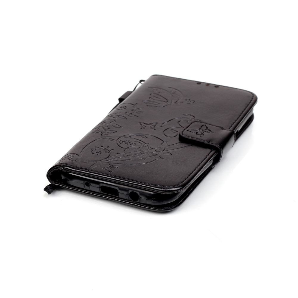 Galaxy J5 Premium Embossing wallet leather case