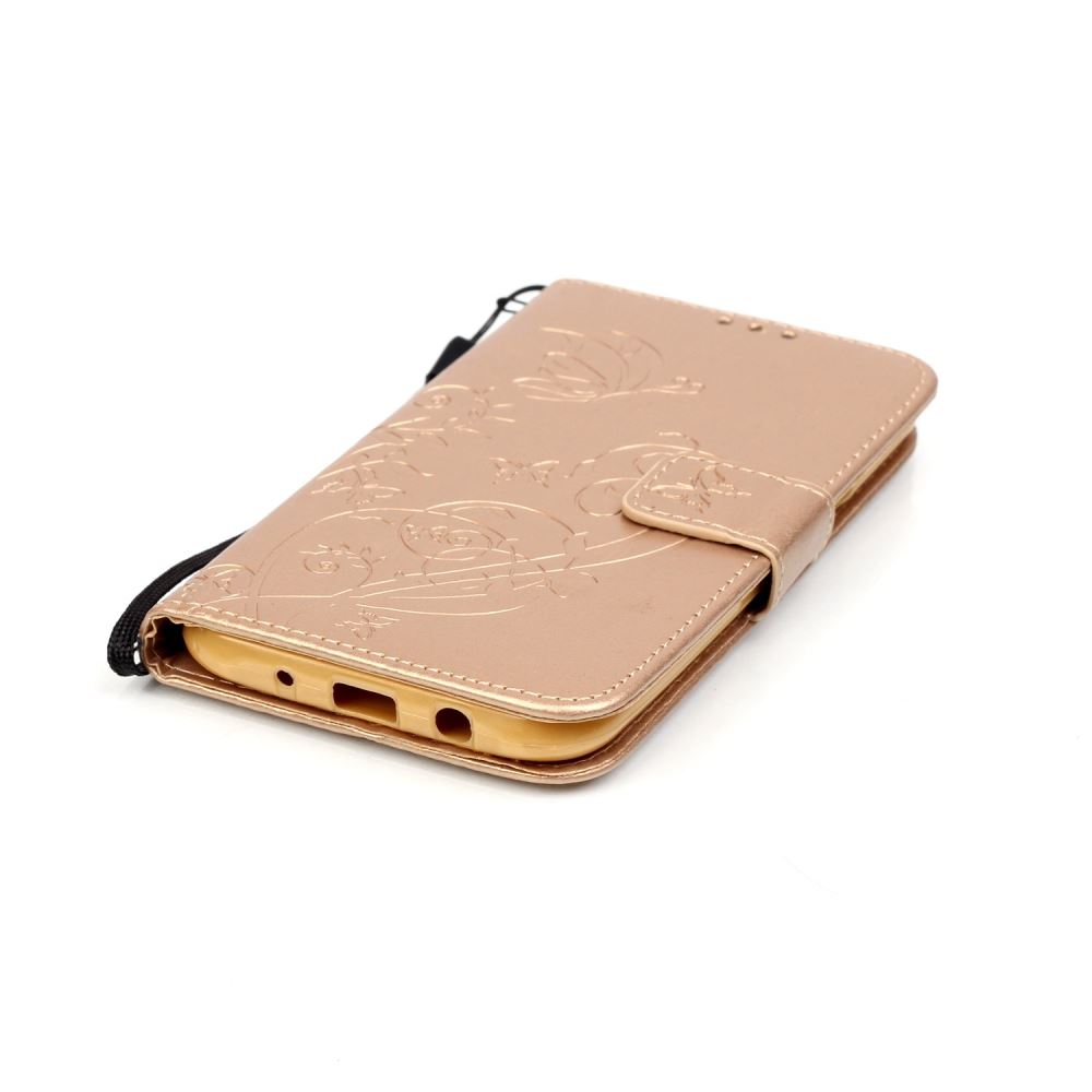 Galaxy J5 Premium Embossing wallet leather case