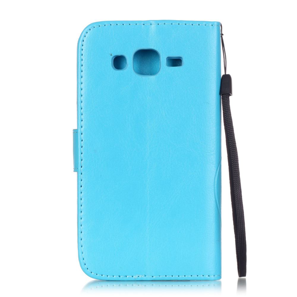 Galaxy J5 Premium Embossing wallet leather case