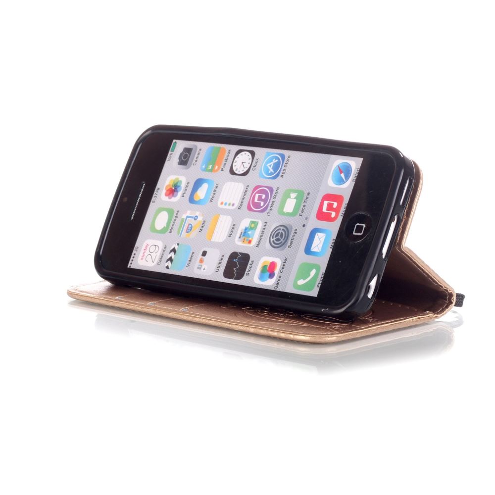 iPhone 5C Premium Embossing wallet leather case iPhone 5C Premium Embossing wallet leather case