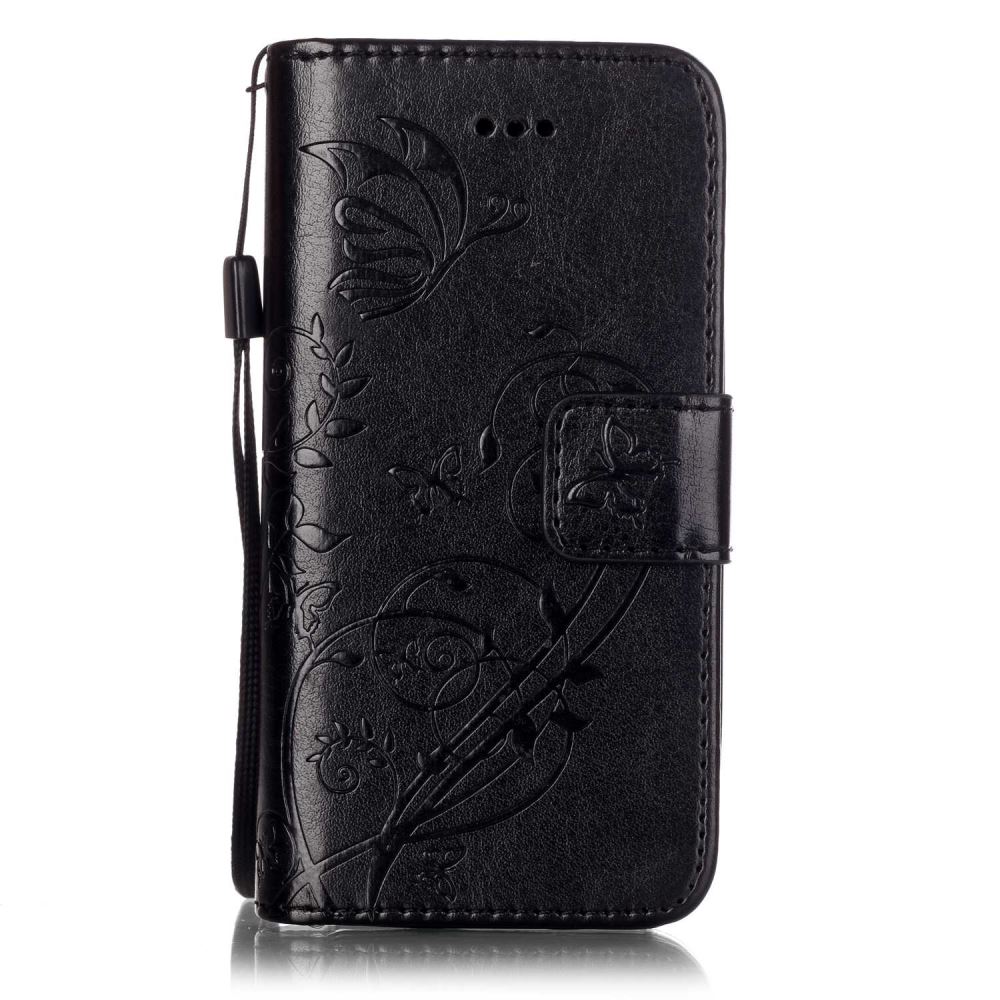 iPhone 5C Premium Embossing wallet leather case