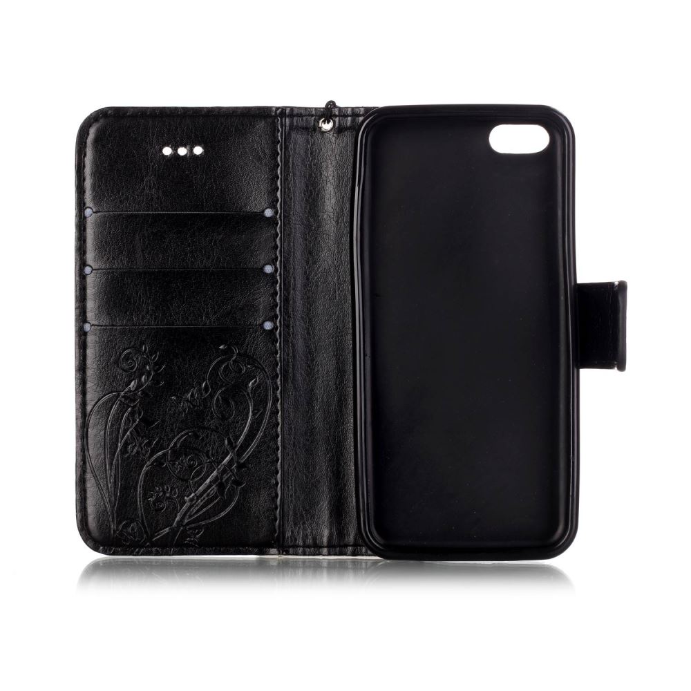iPhone 5C Premium Embossing wallet leather case