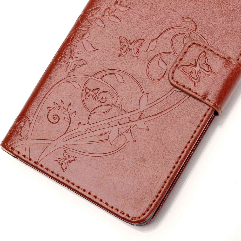 iPhone 5C Premium Embossing wallet leather case