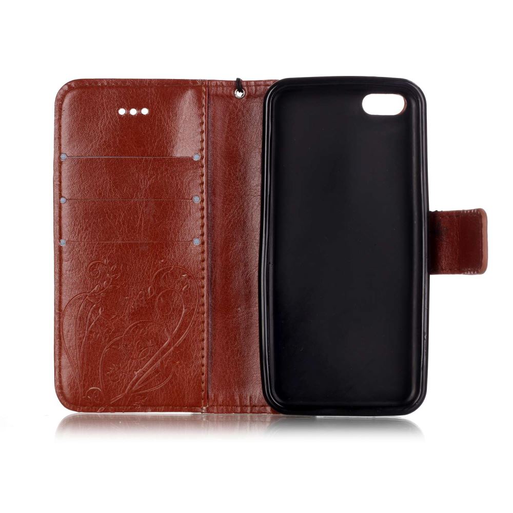 iPhone 5C Premium Embossing wallet leather case