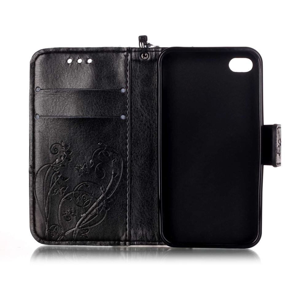 iPhone 4 4s Premium Embossing wallet leather case iPhone 4 4s Premium Embossing wallet leather case