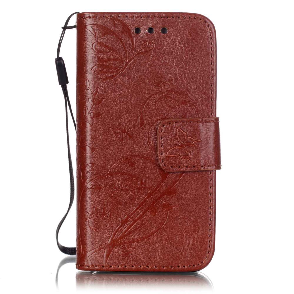 iPhone 4 4s Premium Embossing wallet leather case