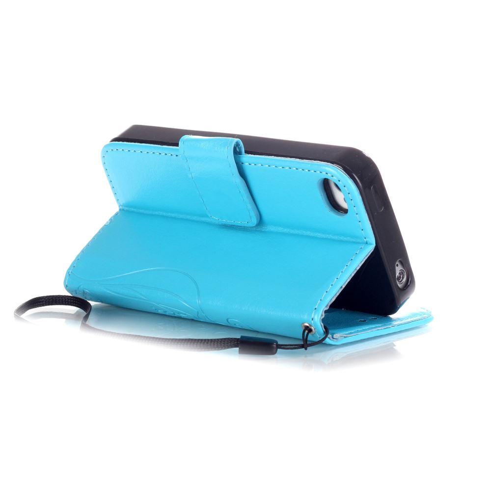 iPhone 4 4s Premium Embossing wallet leather case
