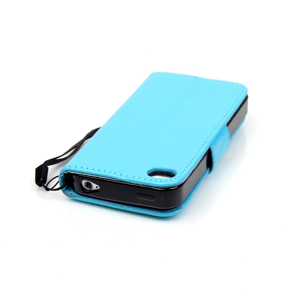 iPhone 4 4s Premium Embossing wallet leather case