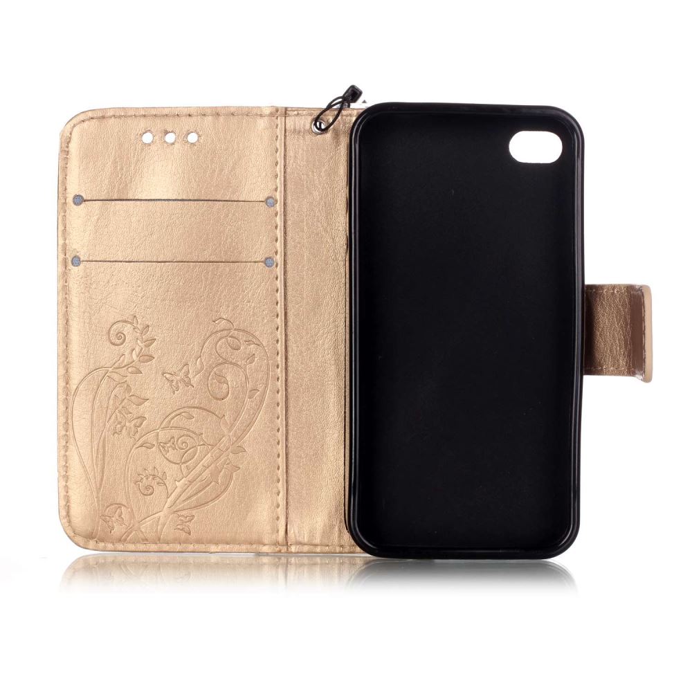 iPhone 4 4s Premium Embossing wallet leather case iPhone 4 4s Premium Embossing wallet leather case