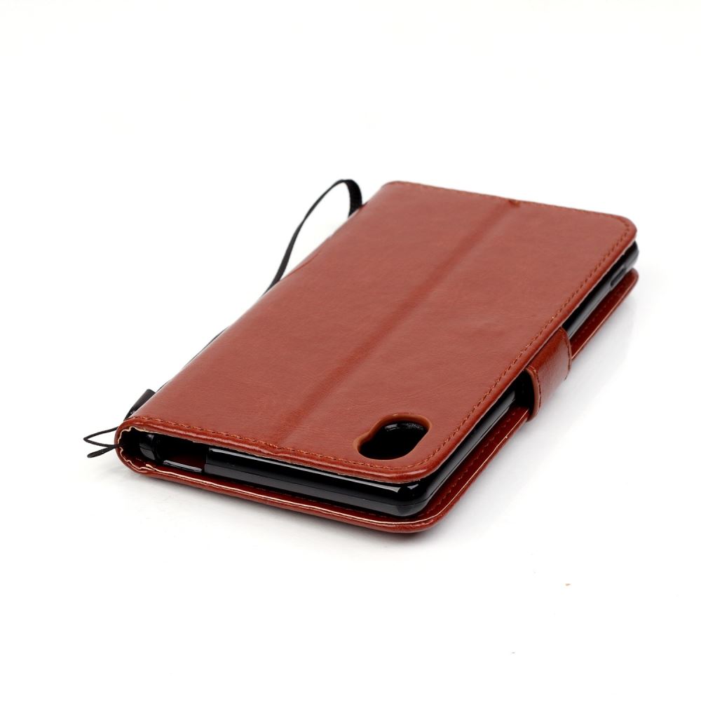 Sony M4 Aqua Premium Embossing wallet leather case Sony M4 Aqua Premium Embossing wallet leather case