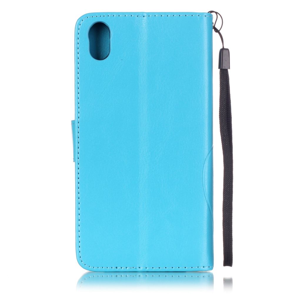 Sony M4 Aqua Premium Embossing wallet leather case Sony M4 Aqua Premium Embossing wallet leather case