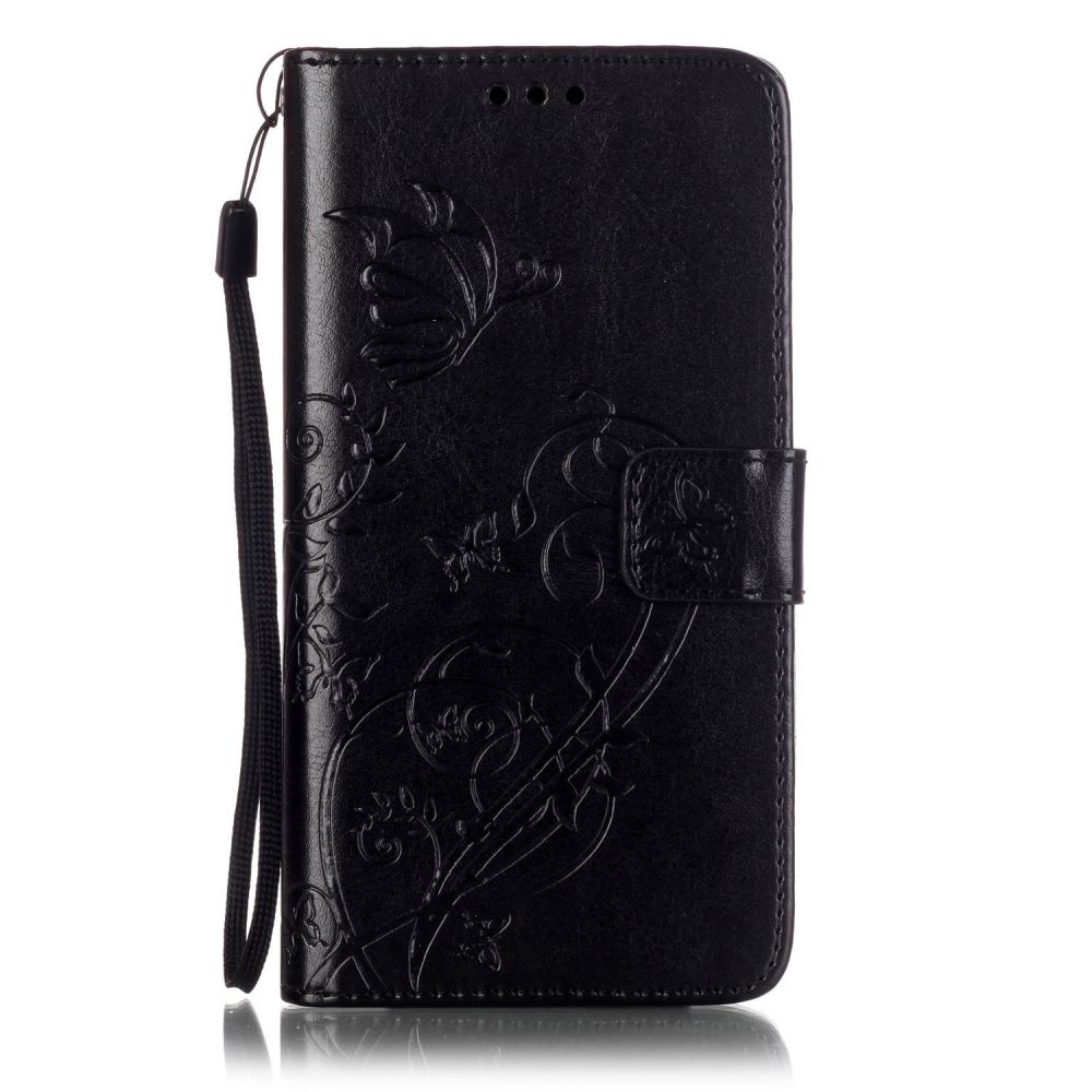 Sony M4 Aqua Premium Embossing wallet leather case